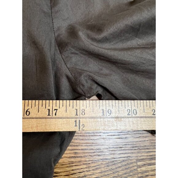 Tory Burch Womens Brown‎ Lace Detail Peasant Top - Picture 10 of 11